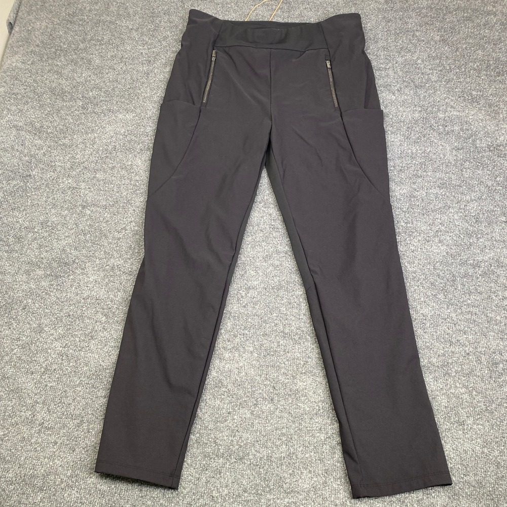 Athleta Headlands Hybrid Cargo Tights 353469 Black Hiking Trekking Pants 16